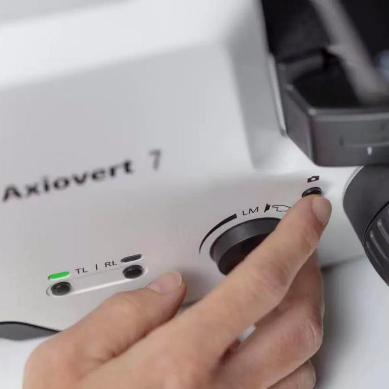 Déclencheur de l'Axiovert 7