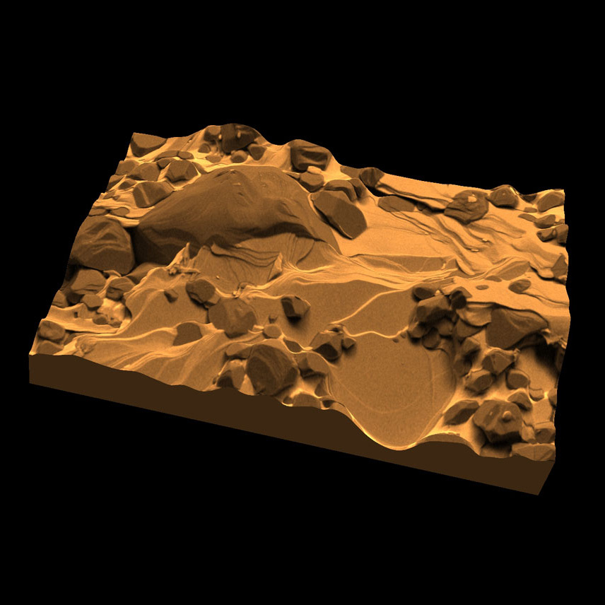 3D-Oberflächenmodelle