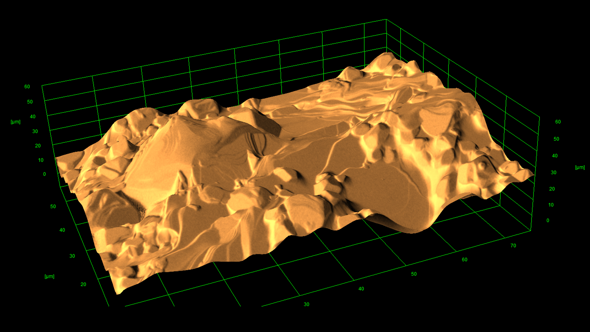 Ceramics surface reconstructed using 3DSM