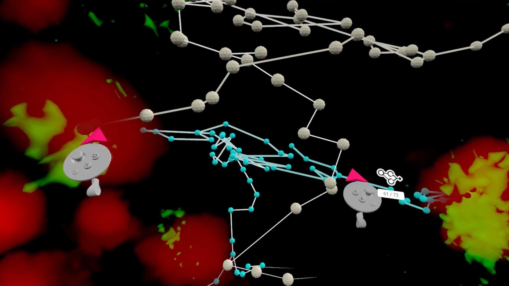 Tracking with ZEISS arivis Pro VR