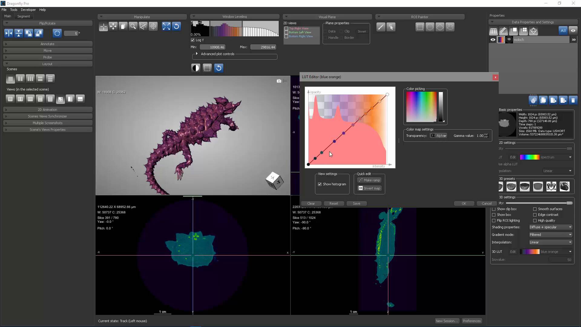 Dragonfly LUTs