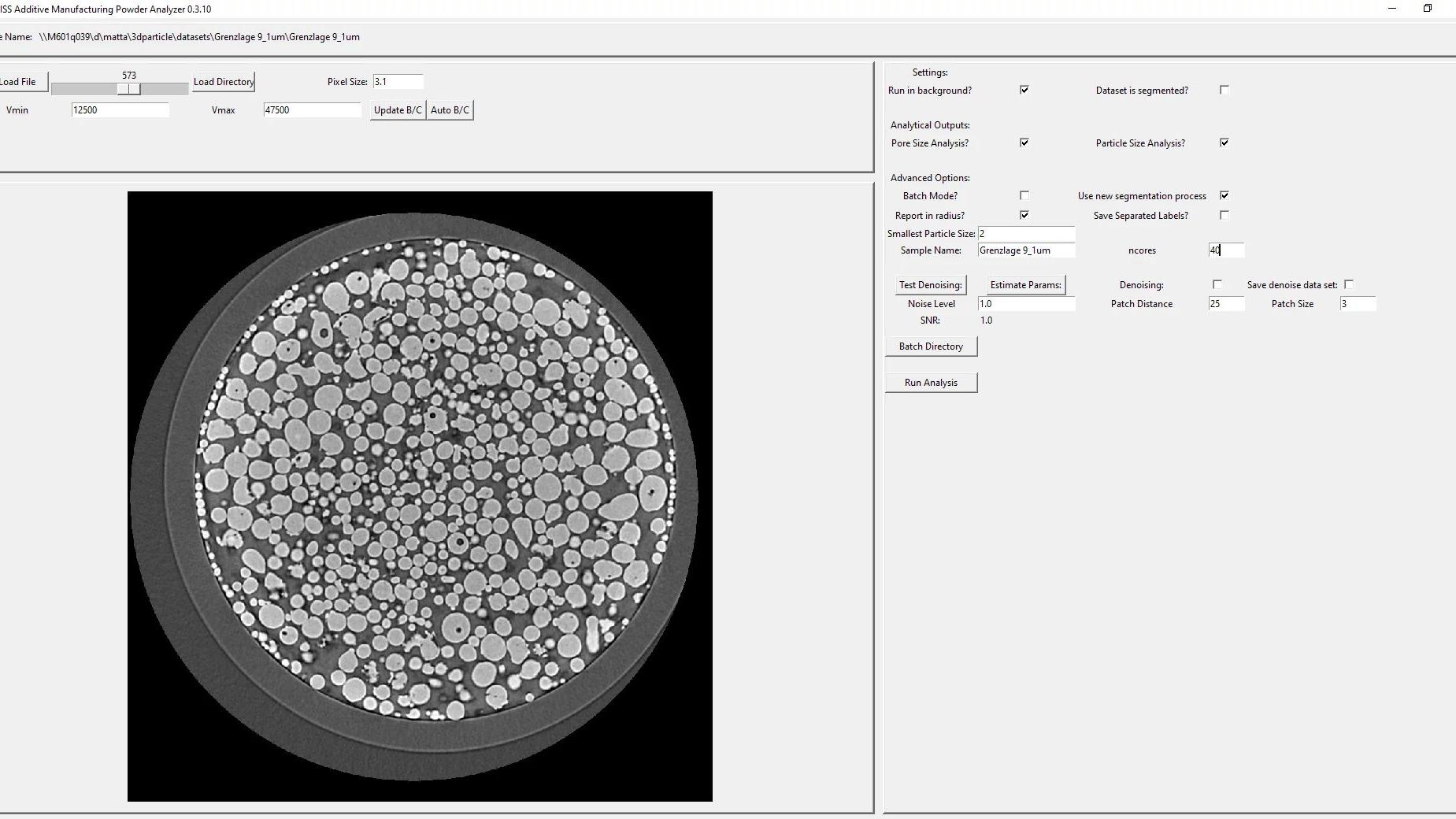  ZEISS Pulveranalyse für die additive Fertigung