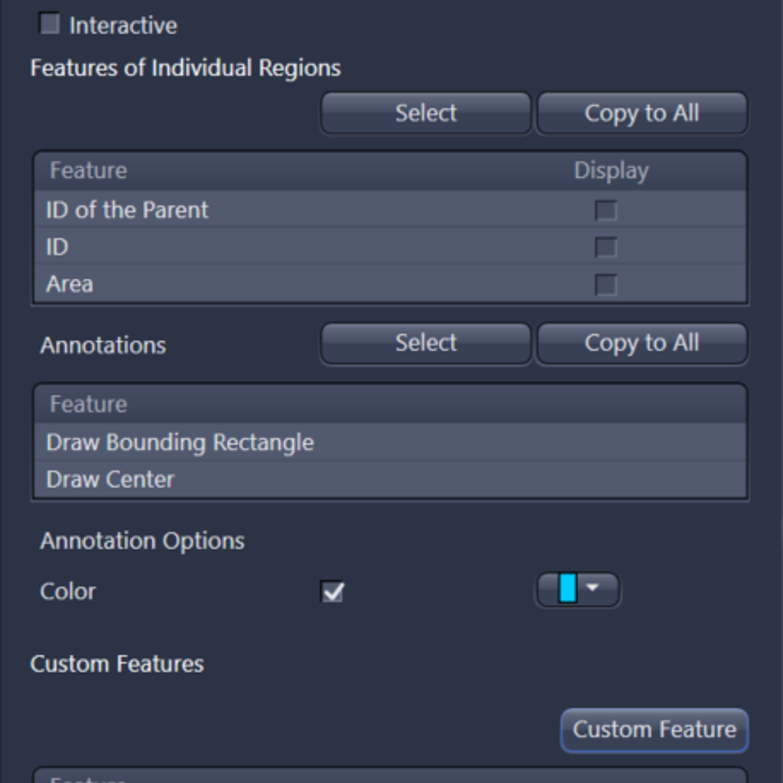 Screenshot Features and Annotation