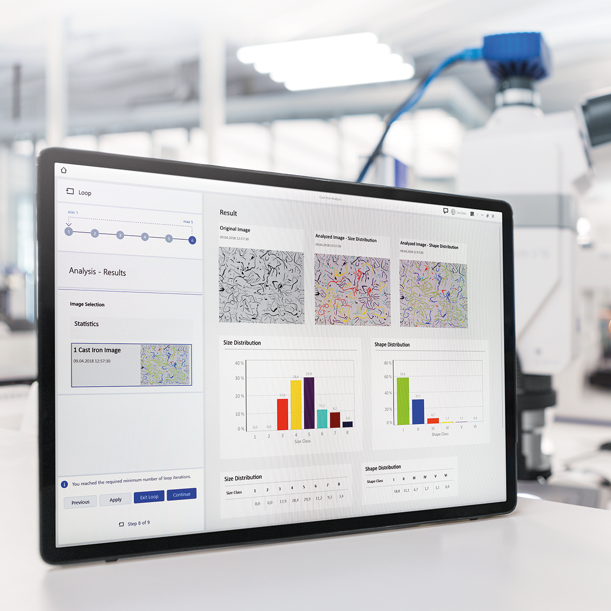 Erweiterte Bildgebung und automatisierte Analyse