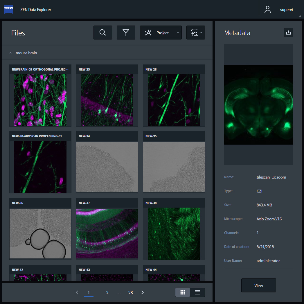 ZEISS ZEN - Secure Storage