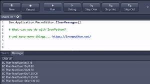 IronPython Functionality