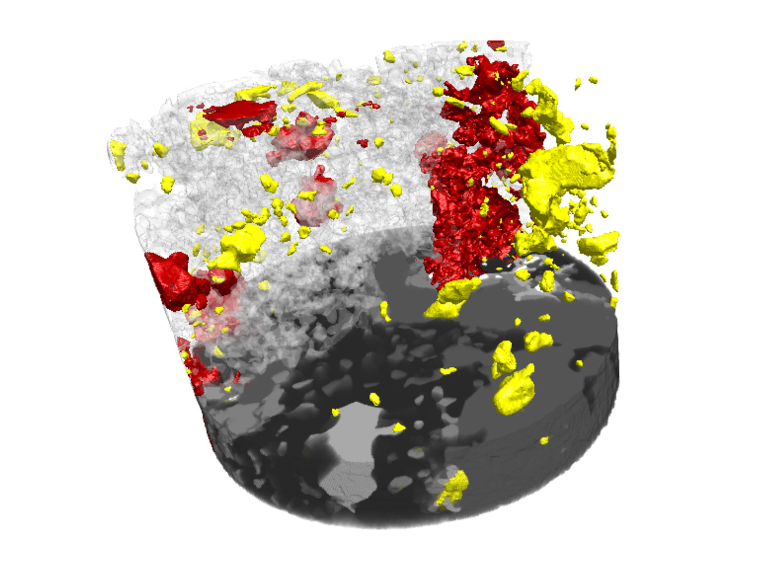 Granulite facies metagabbro sample from the Lewisian complex
