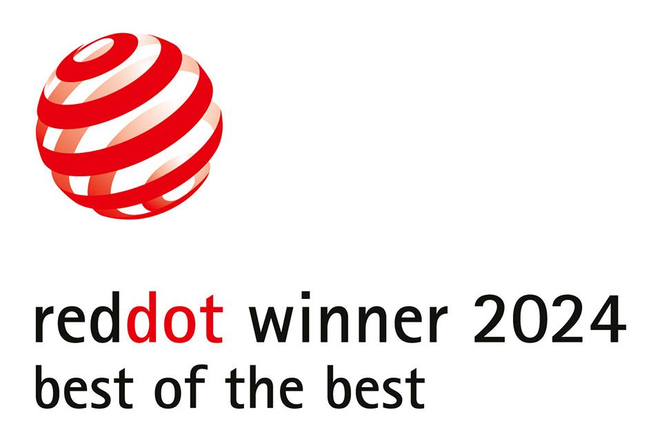 Winner of the Red Dot 2024 Best of the Best Interface award