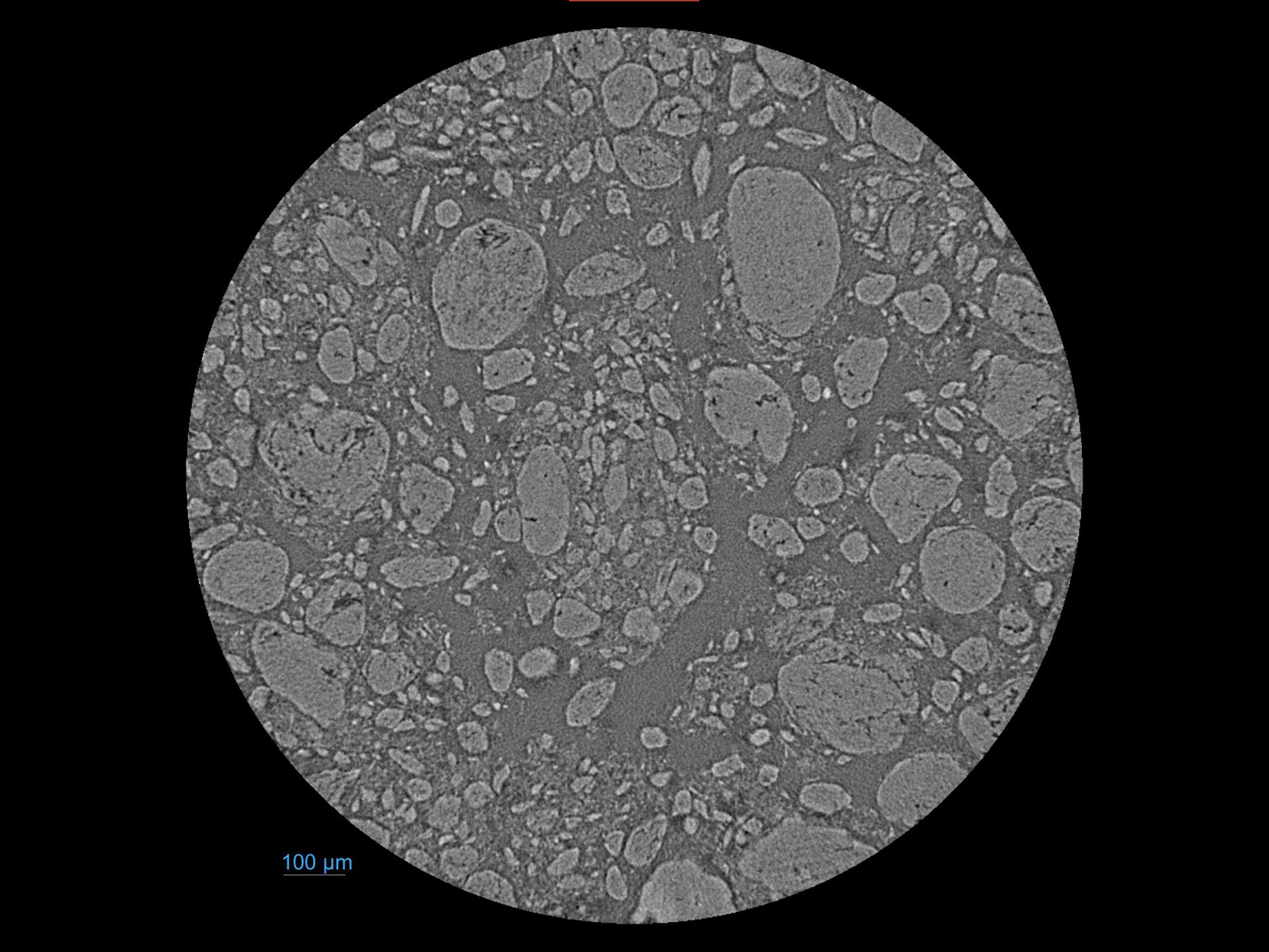  FDK. Application of ZEISS PhaseEvolve to a pharmaceutical powder sample.