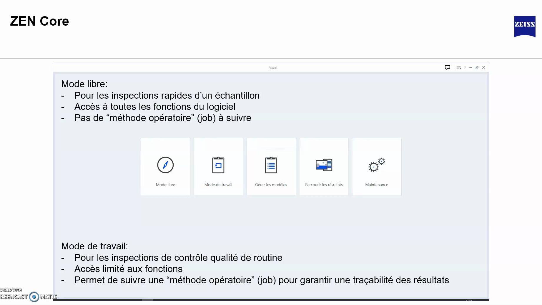 Image capturée d'une vidéo présentant une introduction au module "Fonte"