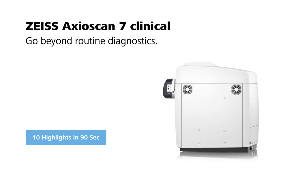 Image excerpt from the product trailer Axioscan 7 clinical