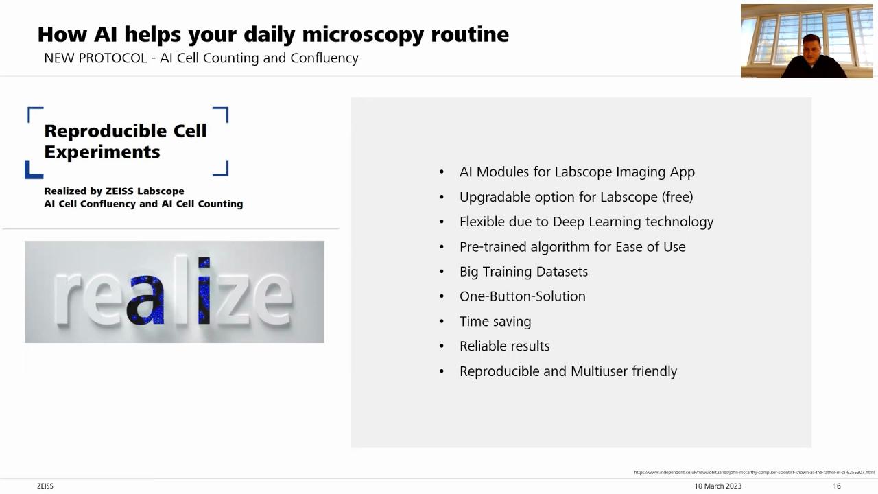 AI Microscopy Solutions ZEISS