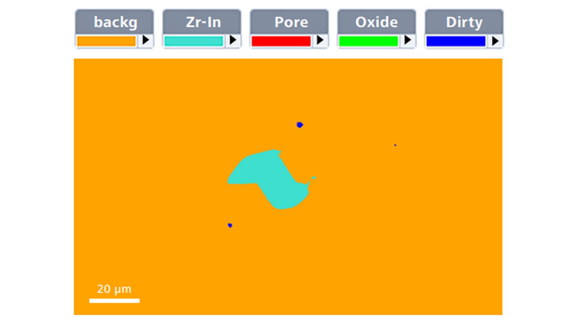 AI-based Analysis of Metal Inclusions