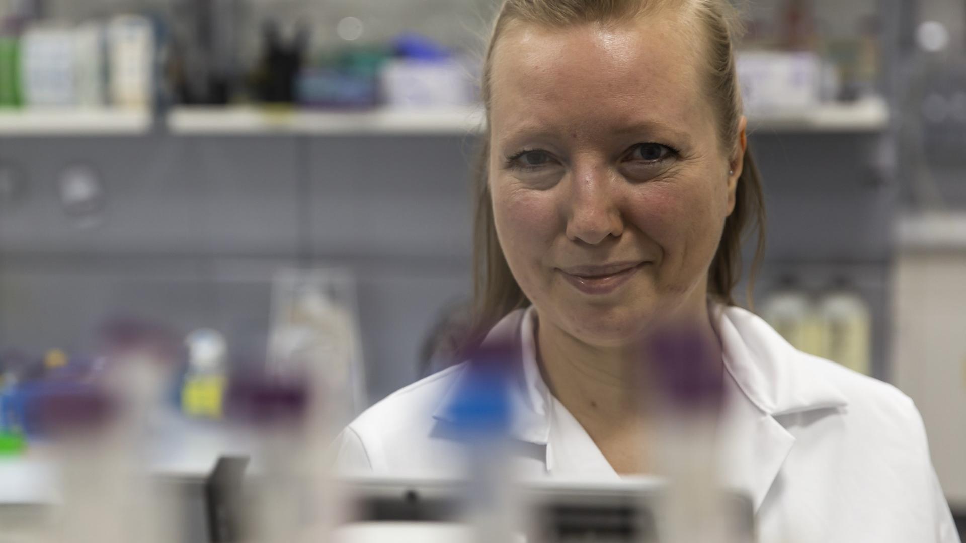 Lab-technician Katja Krannich, ZEISS Microscopy