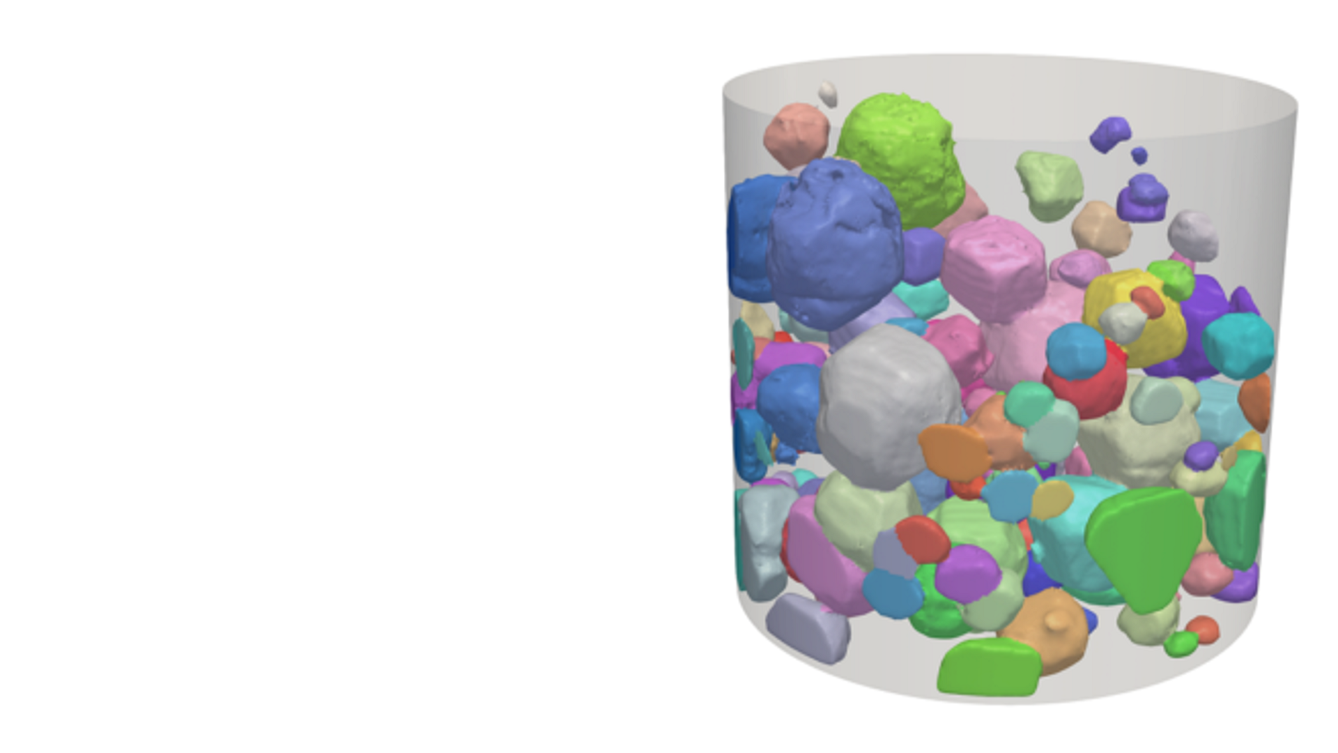 Crystallographic Structure of Powder Beds from X-ray Microscopy