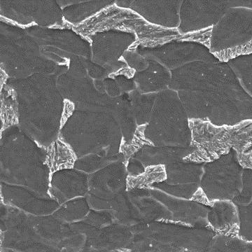 Typical Microstructure of a Ferritic-Bainitic Steel, SEM 3000x