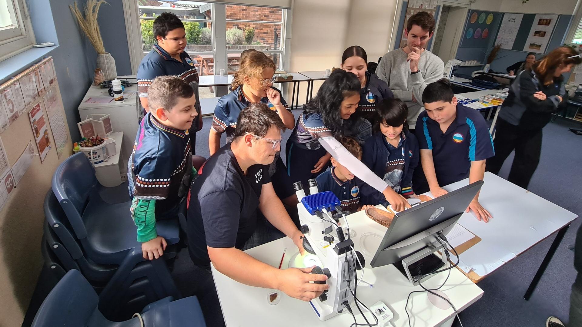 Microscopy and STEM Education: Fostering Scientific Curiosity in Young Minds