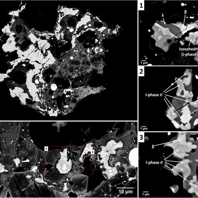 Ultra-rare quasicrystal investigated with ZEISS FE-SEM scanning electron microscope