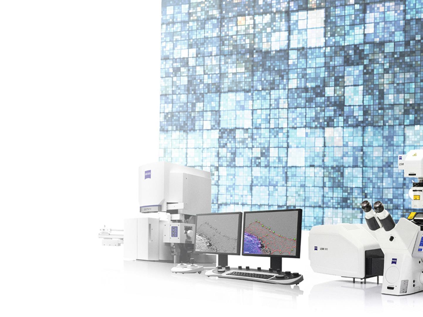 電子顕微鏡、光学顕微鏡、X線顕微鏡のためのアップグレードとアクセサリ