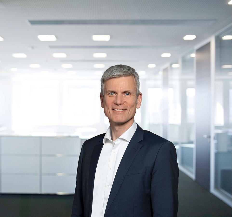 Portrait Andreas Pecher President & Chief Executive Officer of ZEISS SMT in Oberkochen, Germany 