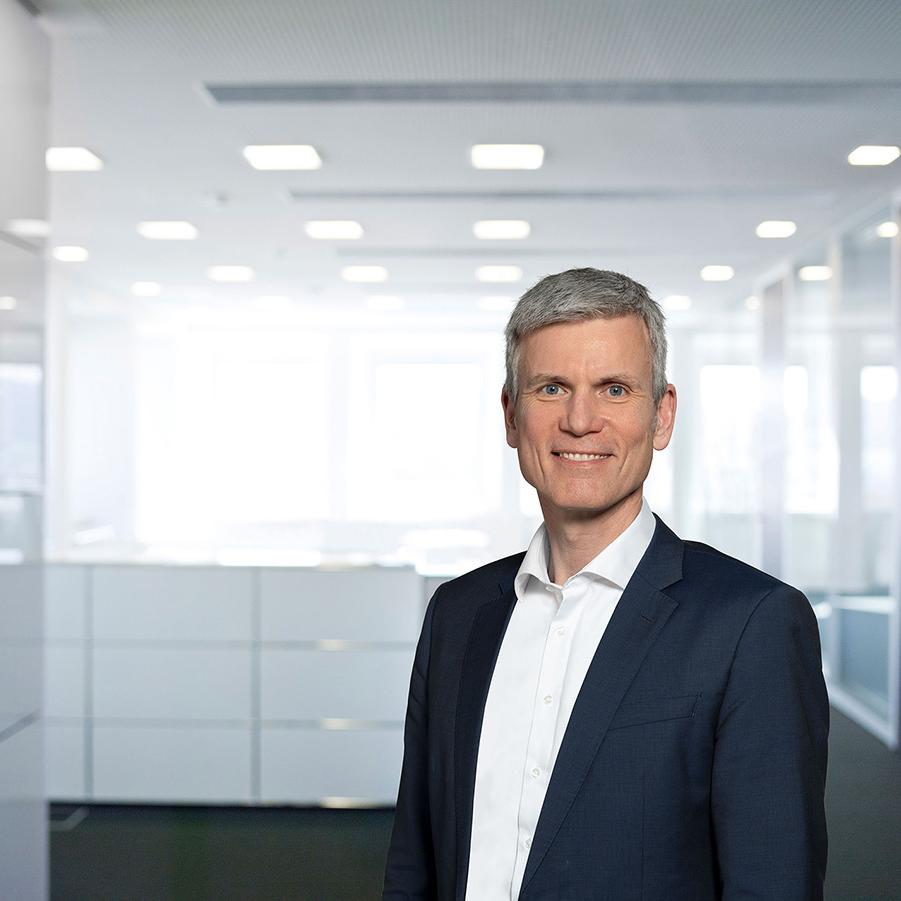 Portrait Andreas Pecher President & Chief Executive Officer of ZEISS SMT in Oberkochen, Germany 