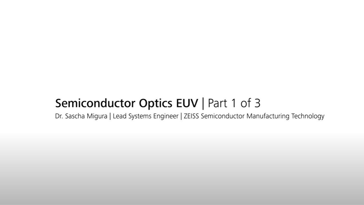 How EUV lithography works, as explained by Dr. Sascha Migura Part 1