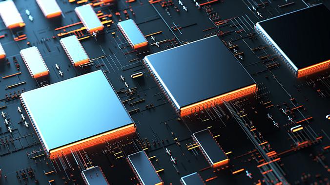 The semiconductor industry supports the production of microchips 