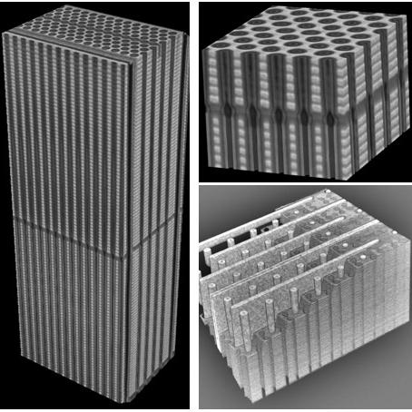 Transistors shown in the 3D Metrology and Inspection Workstation technology by ZEISS SMT