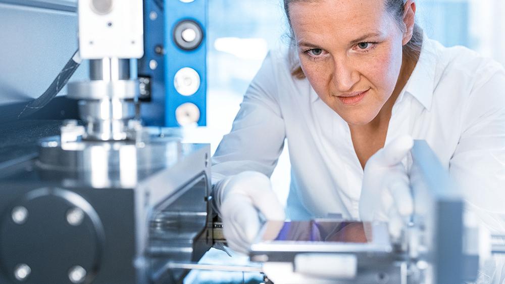 PCS employee works on MultiSEM technology