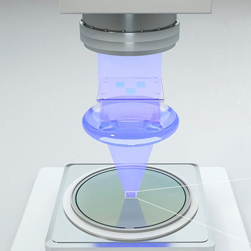 Photomask is processed with a laser beam