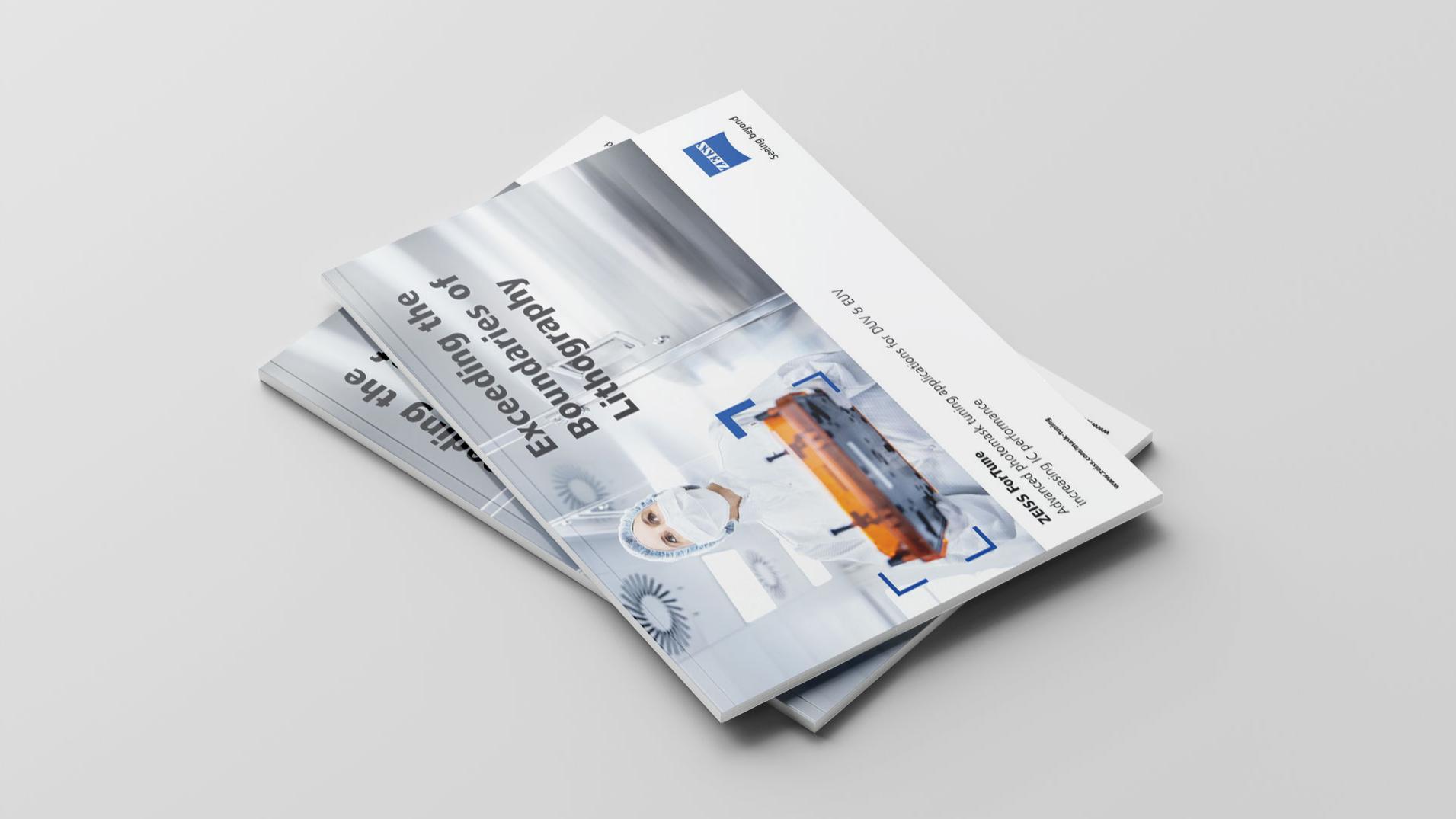 Several brochures with ZEISS SMT products