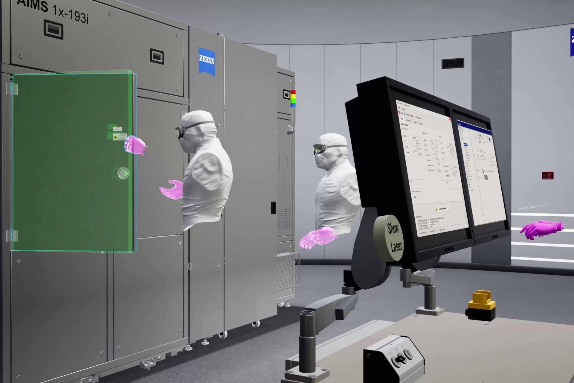 Working in a virtual environment at ZEISS SMT 