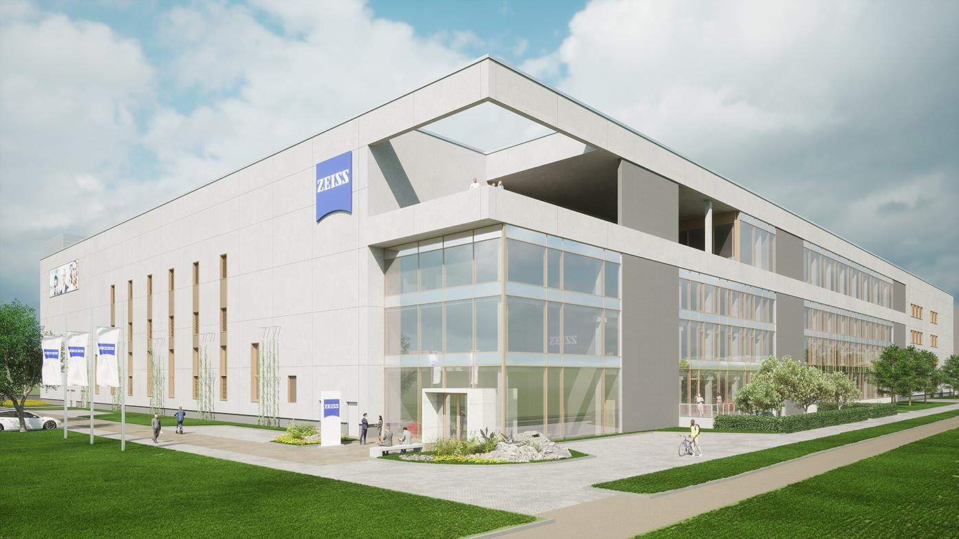 Multifunctional factory of ZEISS Semiconductor Manufacturing Technology in Wetzlar 