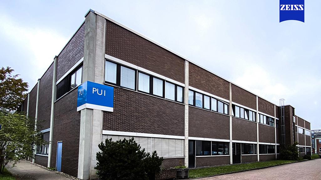 A look from outside of the building on the ZEISS Semiconductor Manufacturing Technology new site in Aachen