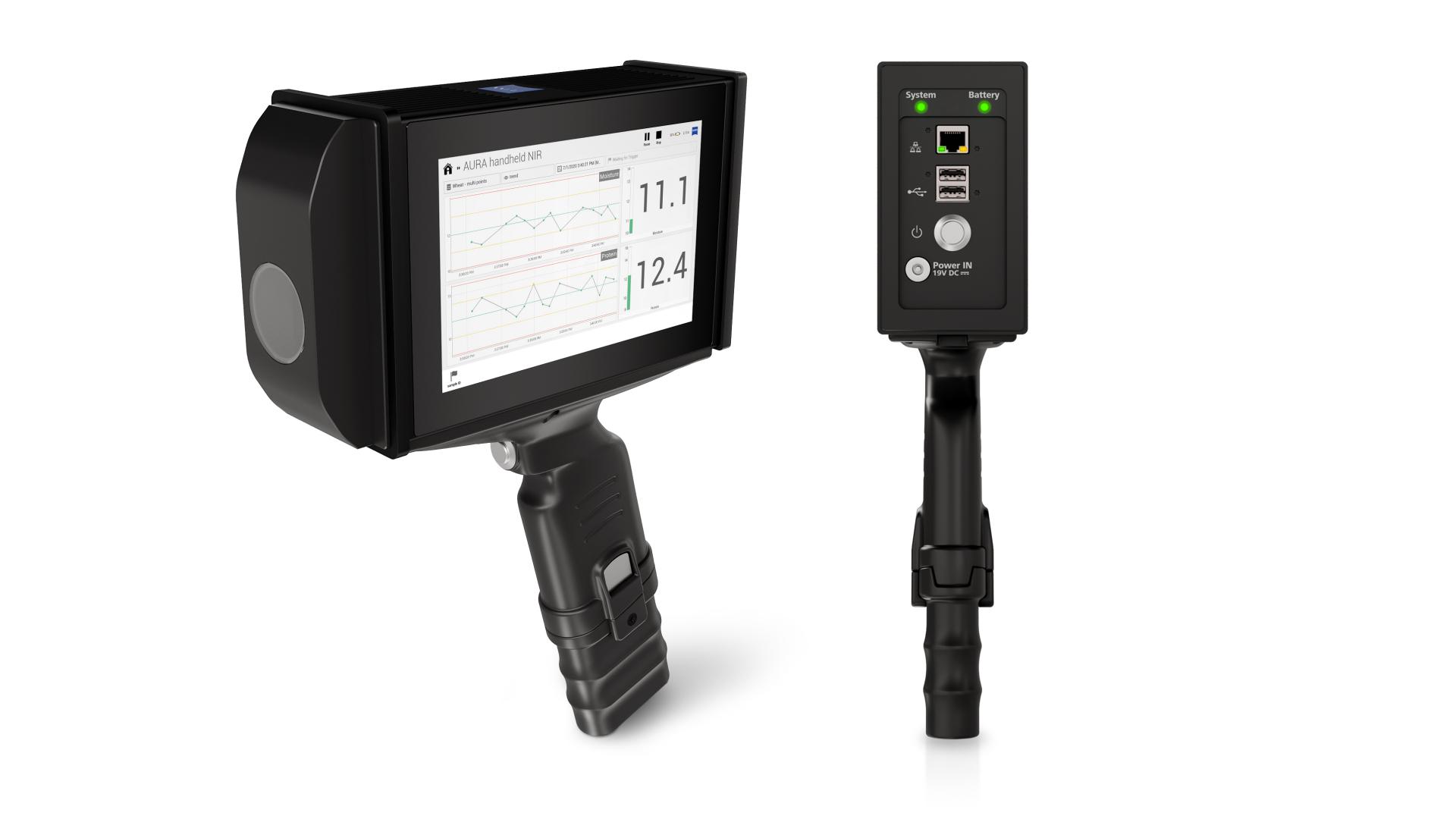 AURA® handheld NIR with detailed description of the components