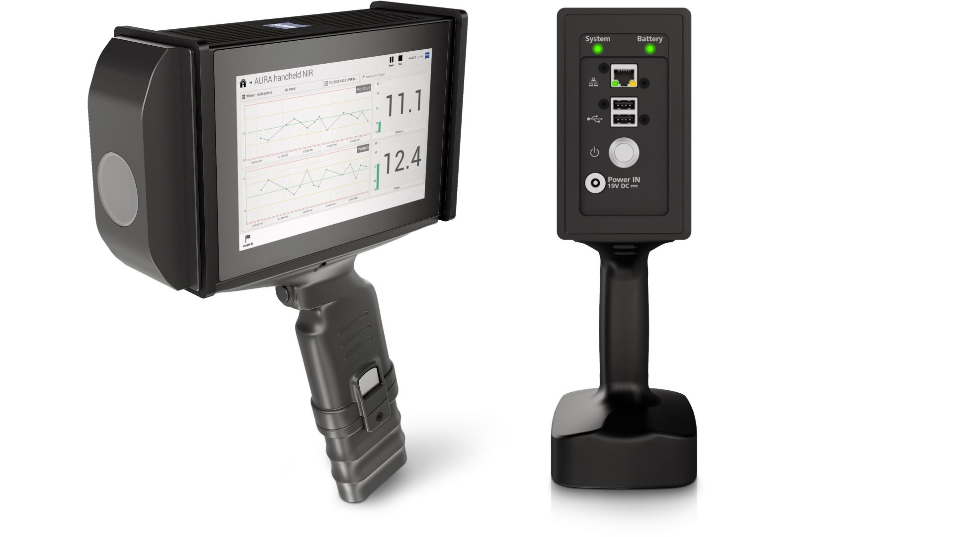 AURA® handheld NIR with detailed description of the components