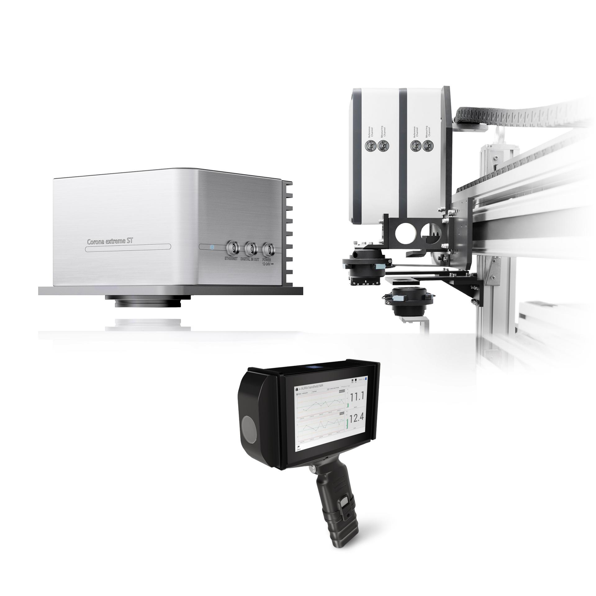 Collage of different spectrometer systems by ZEISS Spectroscopy