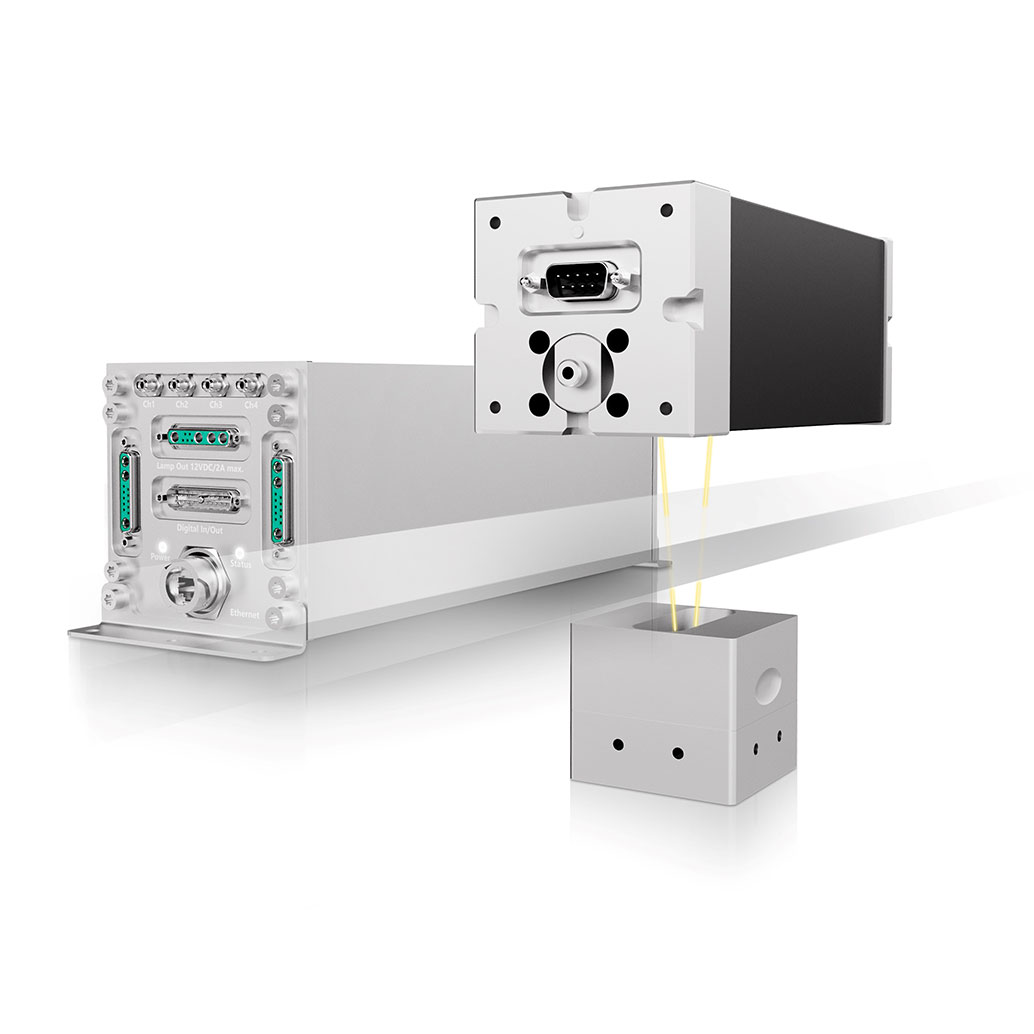 MCS 700 spectrometer system during measuring process