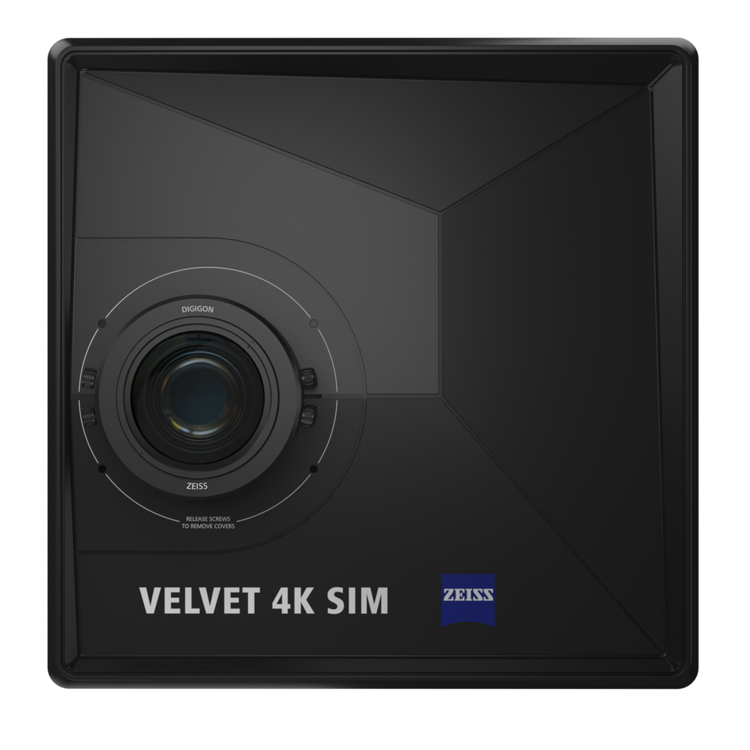 This image shows the front cover of the projector.