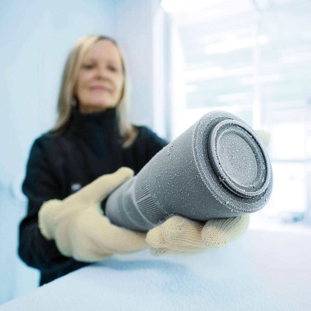 Lens in climatic chamber