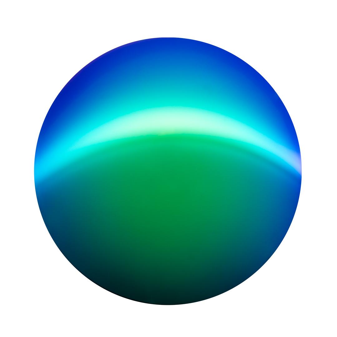 ZEISS DuraVision Mirror colour green with a blue fade on the top.