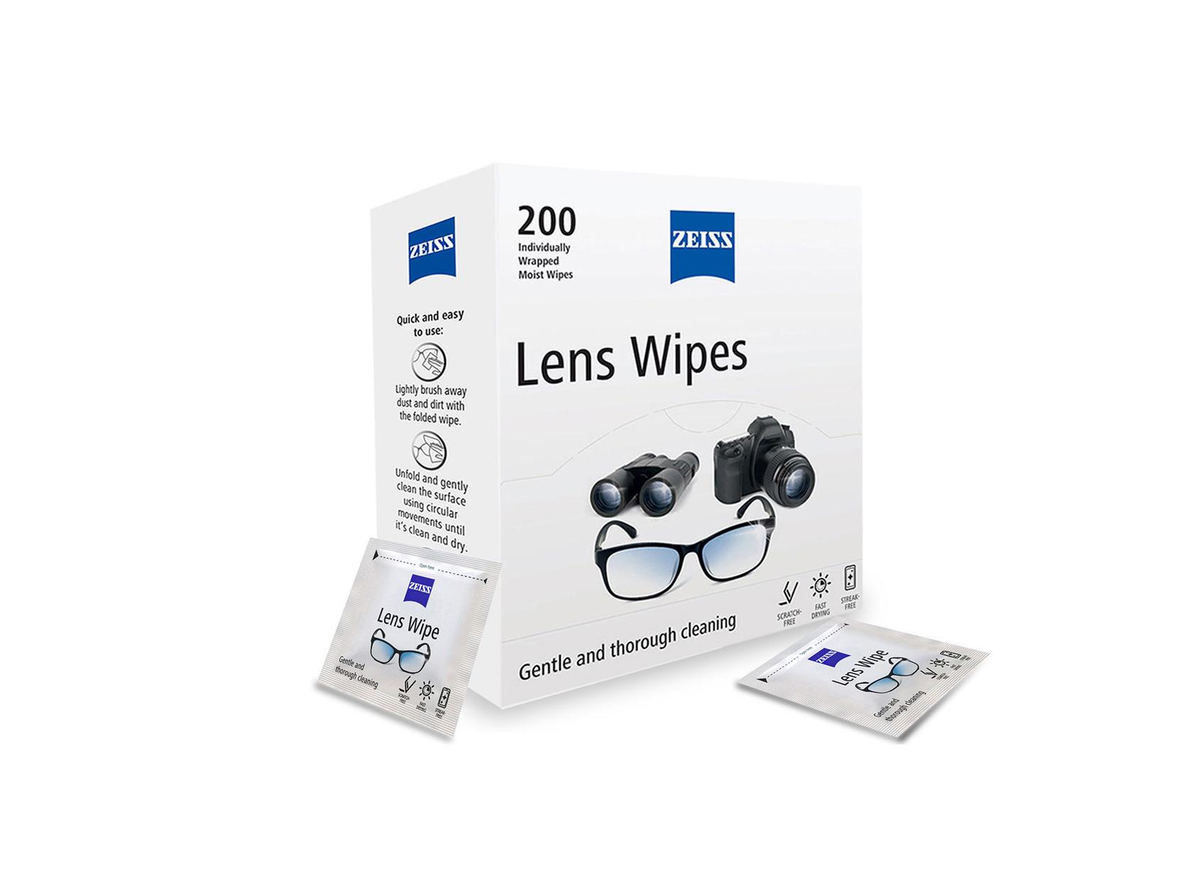  ZEISS Lens Cleaning Solution Kit (8 fl. oz. 2 pk.) 2 Bottles of  Lens Spray, 2 Microfiber Cleaning Cloths : Health & Household