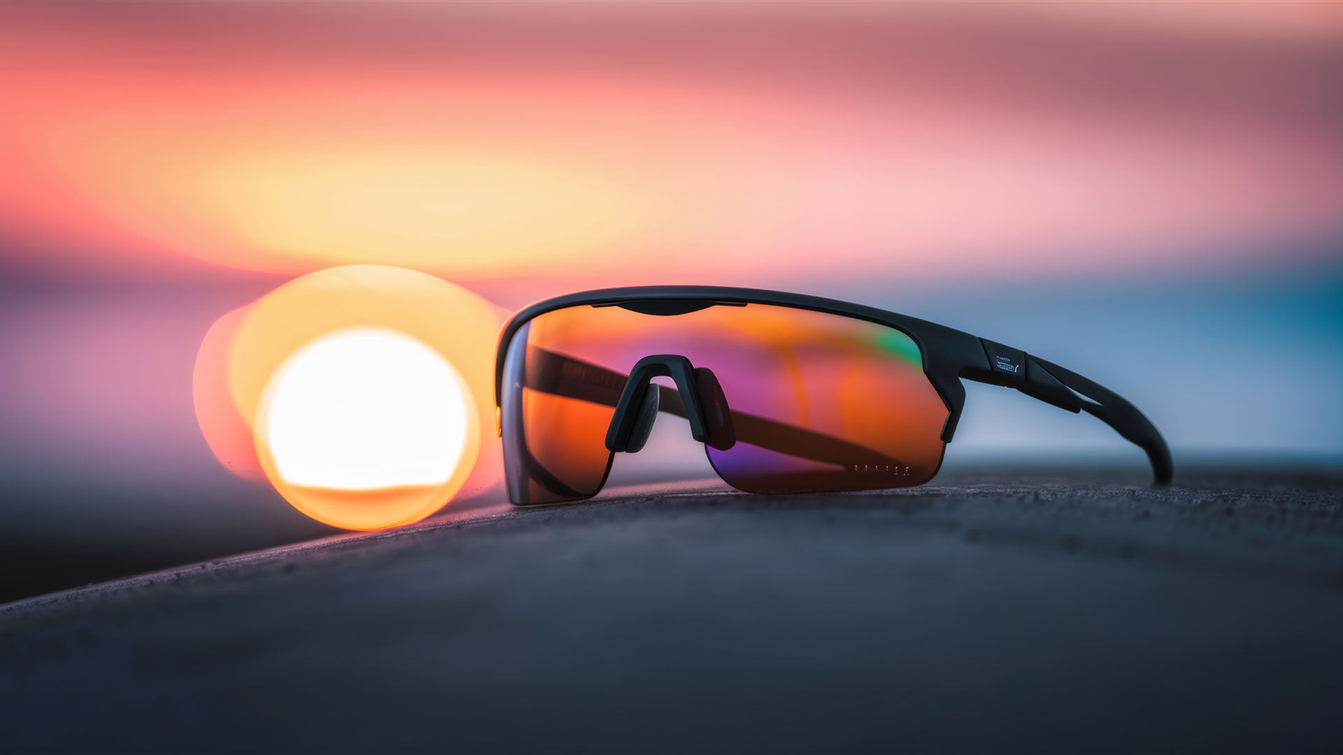 Photo of sporty sunglasses
