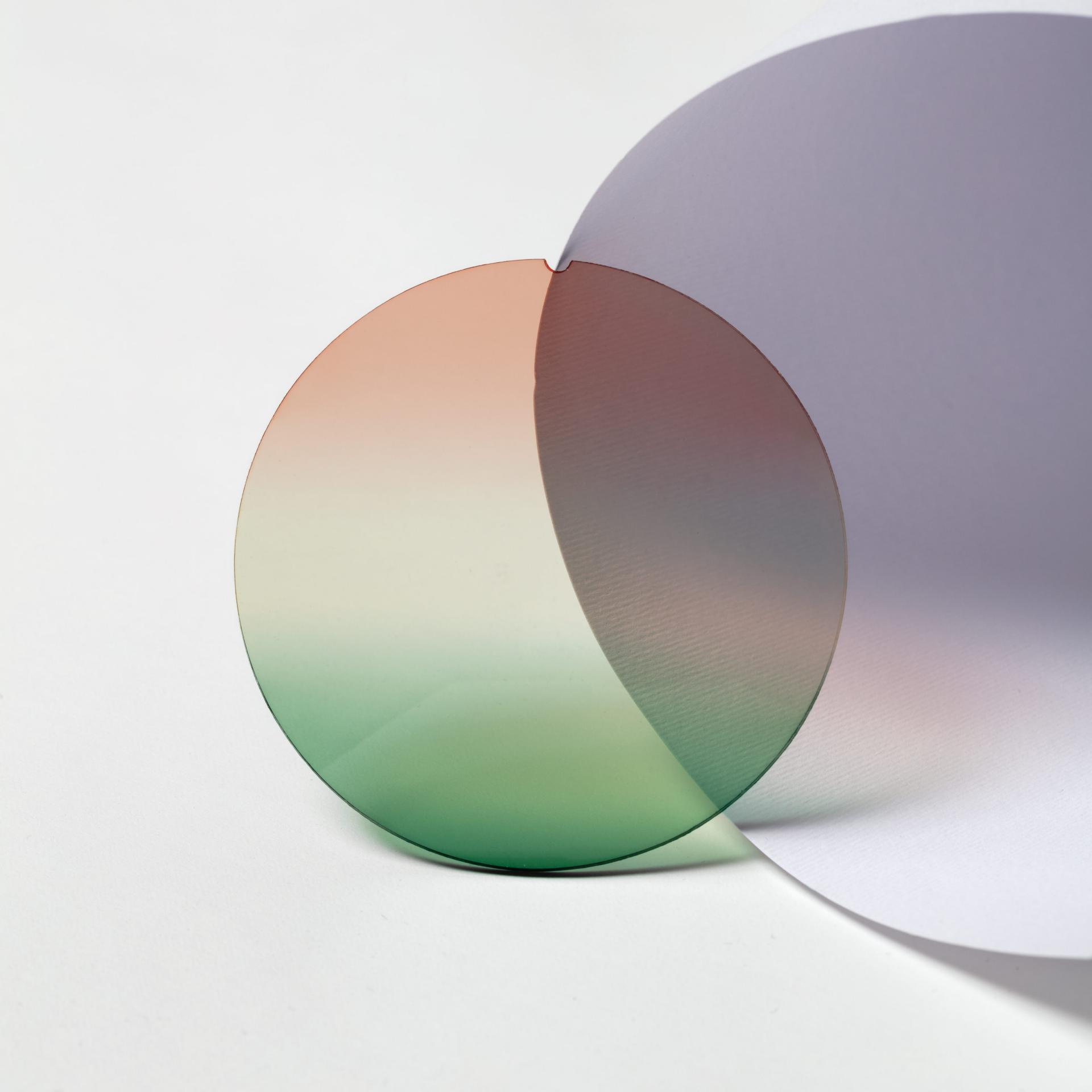 Image of food gradient sun lens.