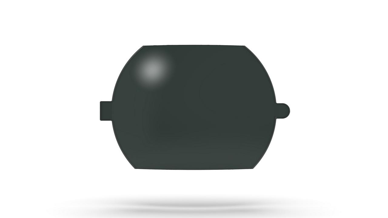 Green polycarbonate polarised lens