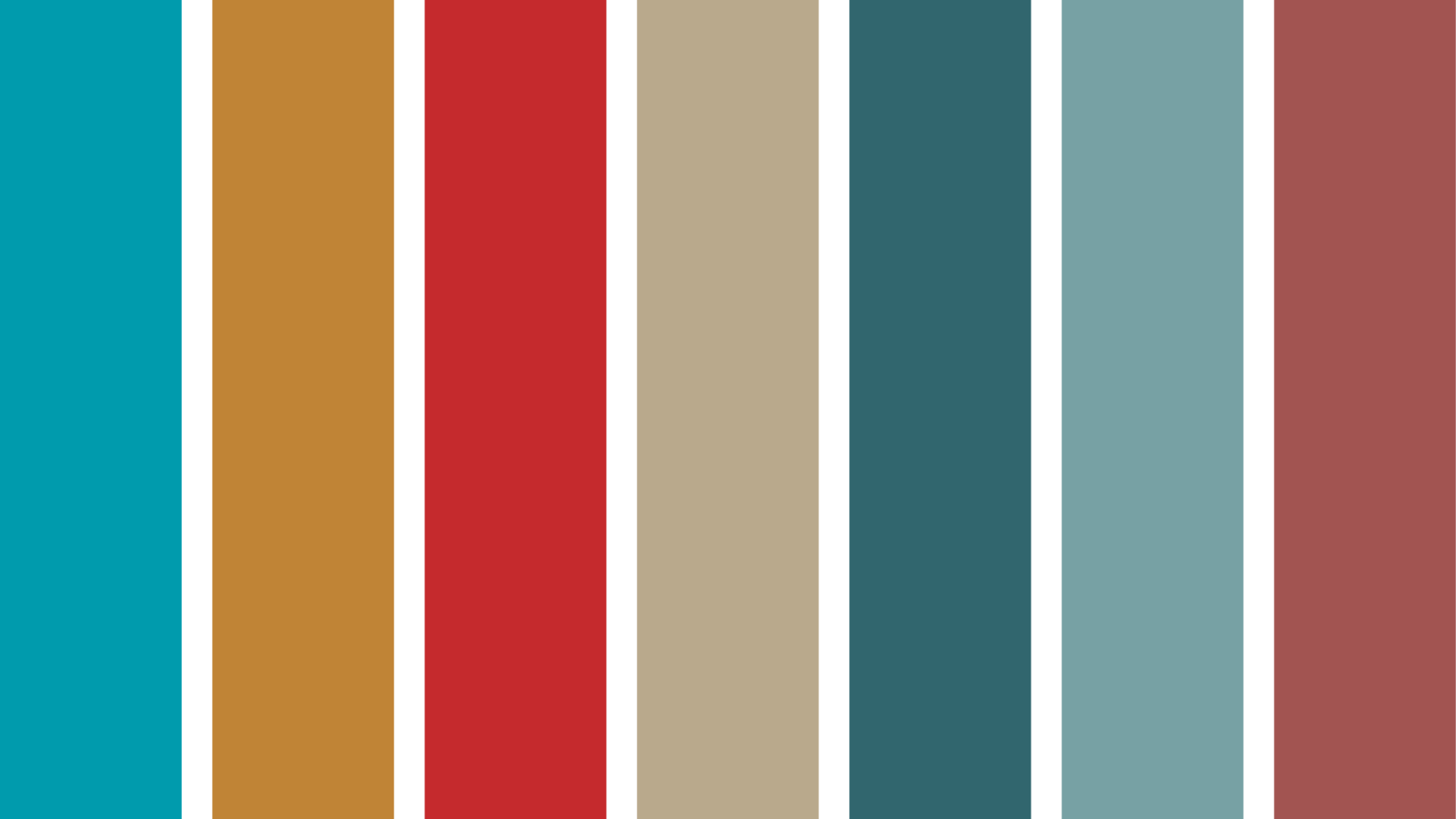 Bild mit Farben in Grün- und Rottönen