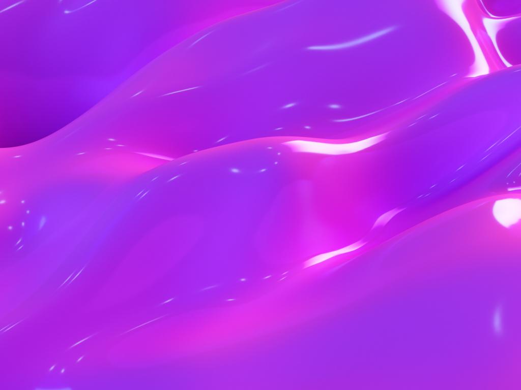 Bild einer fluoreszierenden pinken Flüssigkeit