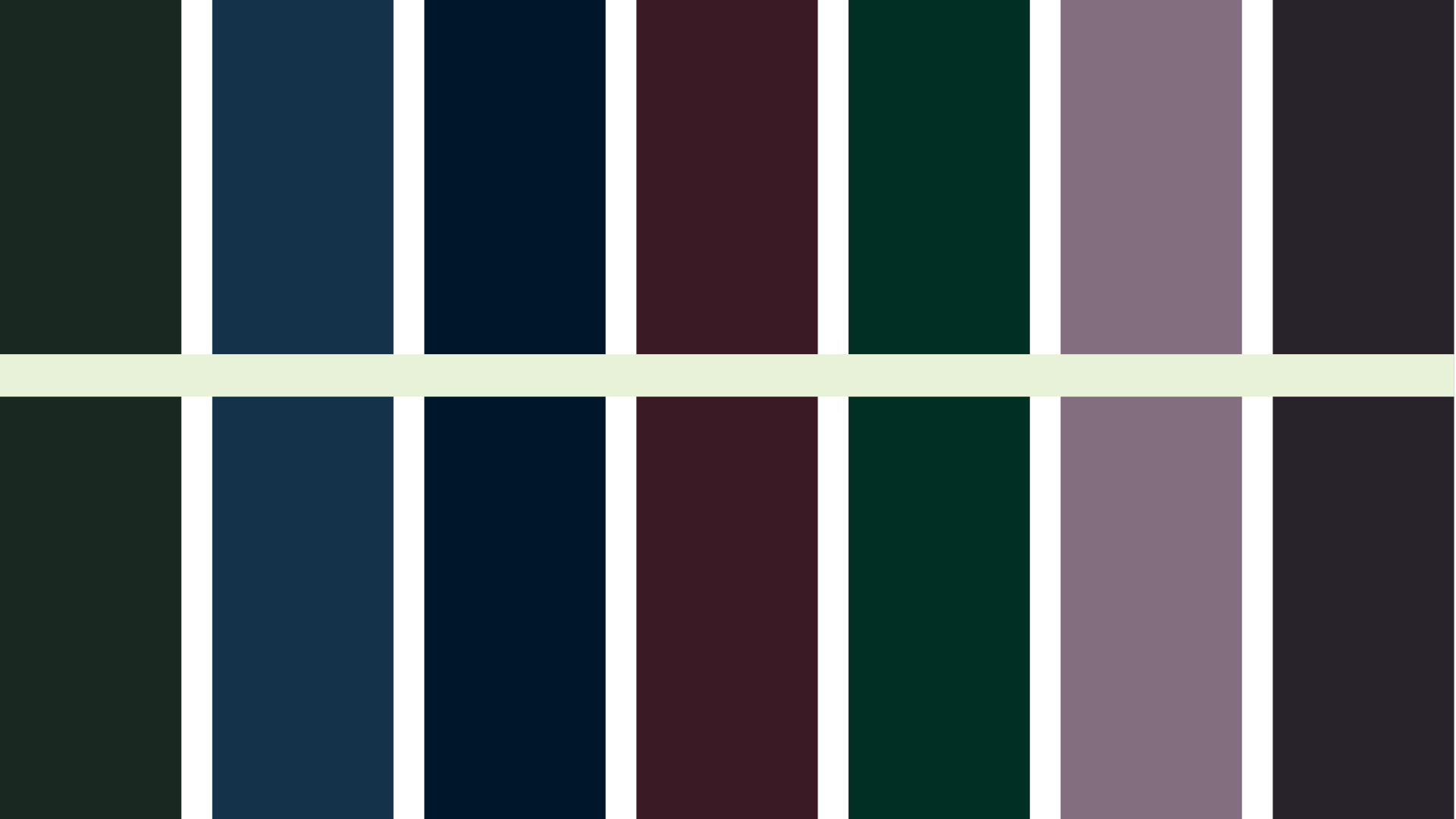 Bild mit Farben in Dunkel- und Blautönen