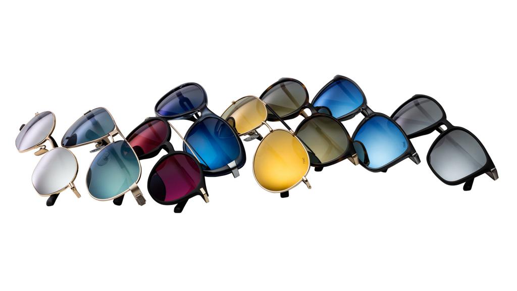 Types of sunglasses lens cheap