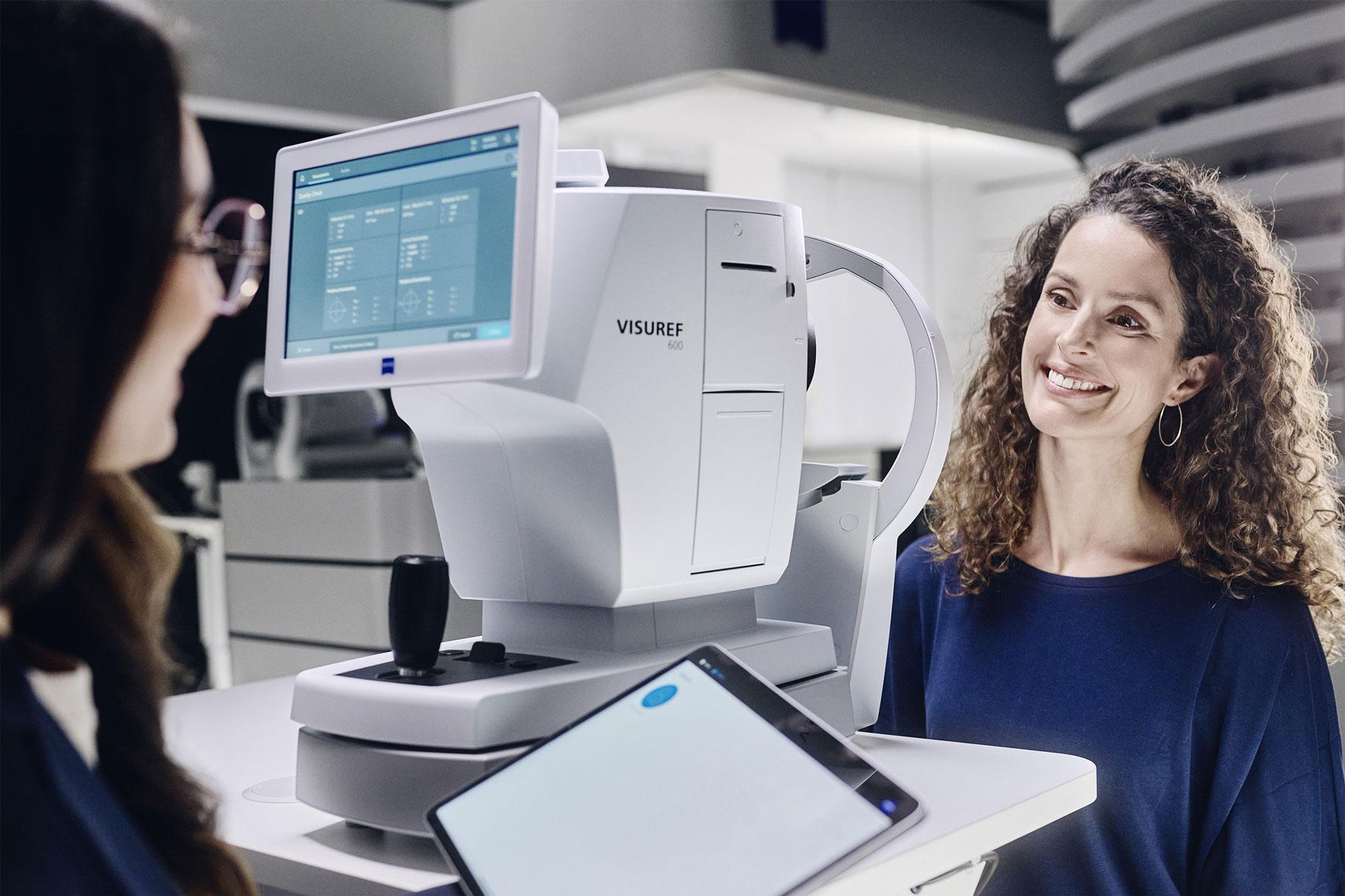 ECP and Consumer with ZEISS VISUREF 600